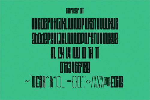 Deeezy - Konnekta Decorative Display Font