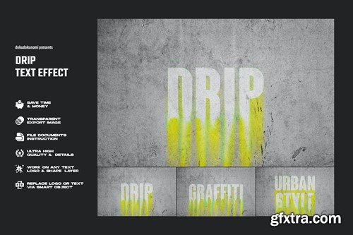 Drip Text Effect 9XUPGH5