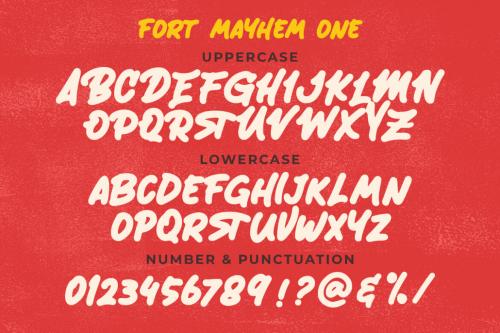 Deeezy - Fort Mayhem - Bold Marker Font