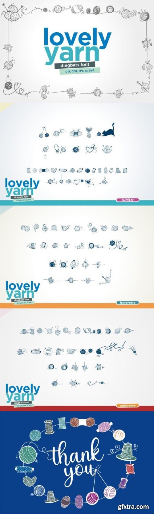 Lovely Yarn Font