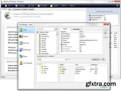 Cerberus FTP Server Enterprise 13.2.1