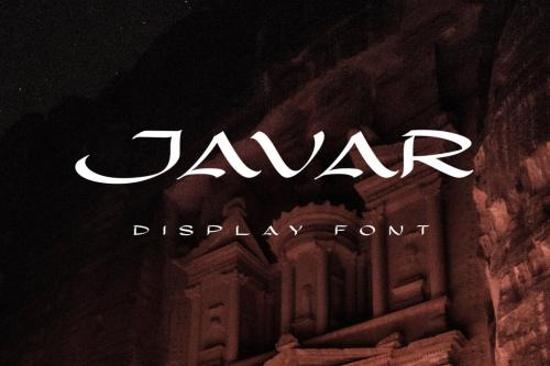 Deeezy - Javar - Display Font