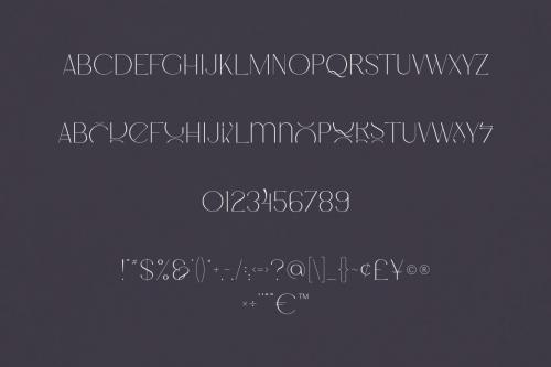 Deeezy - Cosmo creative font