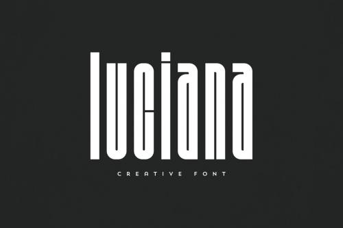 Deeezy - Luciana creative font