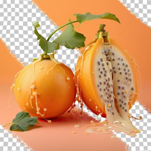 Bitter Melon Fruits On A Transparent Background