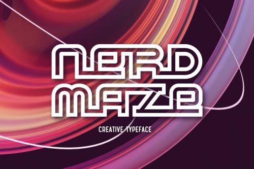 Deeezy - Nerd Maze - Creative Font