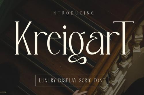 Deeezy - Kreigart Luxury Display Serif Font