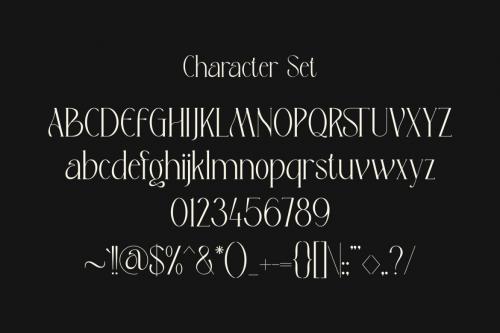 Deeezy - Kreigart Luxury Display Serif Font