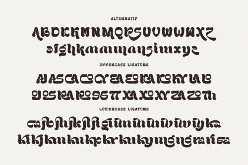 Deeezy - Ginsakis Groovy Typeface