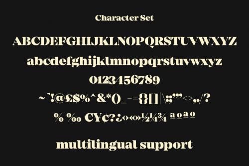 Deeezy - Hatrok Display Luxury Serif Font