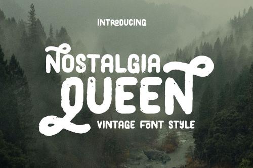 Deeezy - Nostalgia Queen Vintage Font