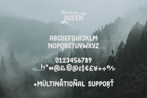 Deeezy - Nostalgia Queen Vintage Font