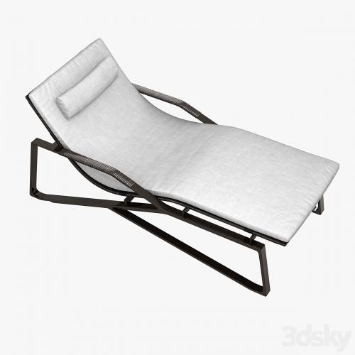 Holly hunt moray chaise