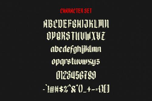 Deeezy - Capriot Blackletter Font