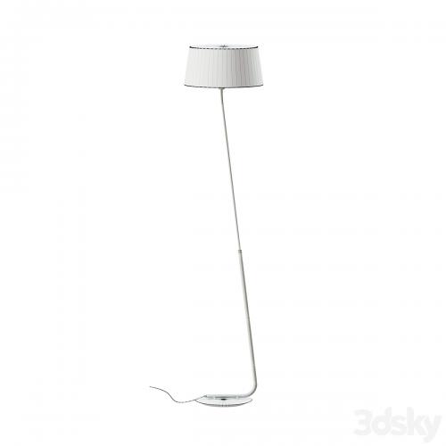 Hotel floor lamp white