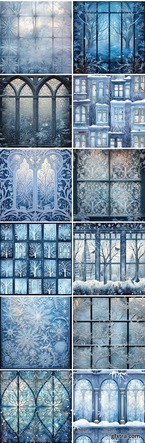 20 Frosty Windows Patterns