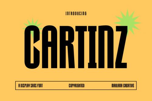 Deeezy - Cartinz Display Sans Font