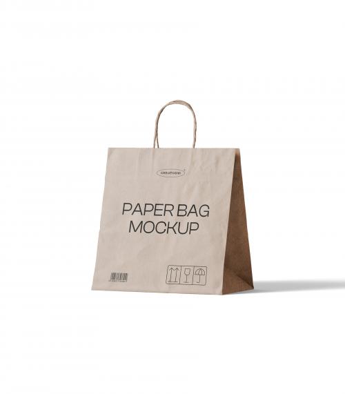 Creatoom -  Paper Bag Mockup V20 Front View