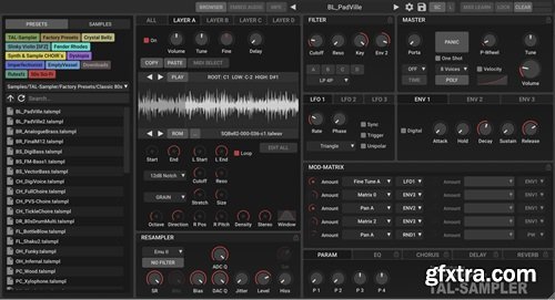 Togu Audio Line TAL-Sampler v4.5.4