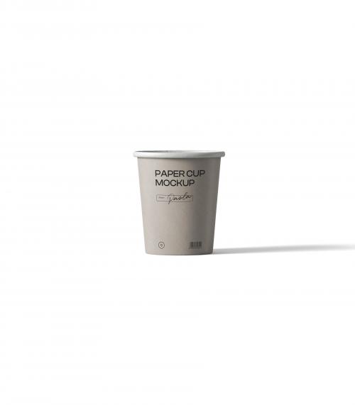 Creatoom -  Paper Cup Mockup V2 Front View