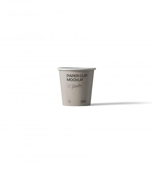 Creatoom -  Paper Cup Mockup V3 Front View