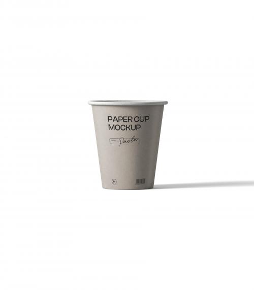 Creatoom -  Paper Cup Mockup V4 Front View