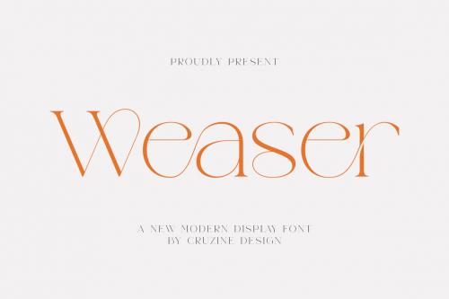 Deeezy - Weaser Modern Serif