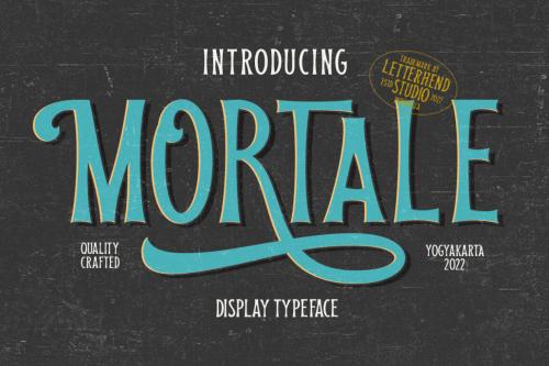 Deeezy - Mortale - Display Font