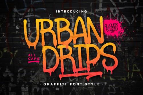 Deeezy - Urbandrips Graffity Font