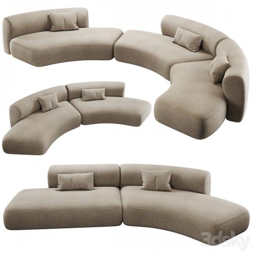 MDF ITALIA Cozy Curve Sofa