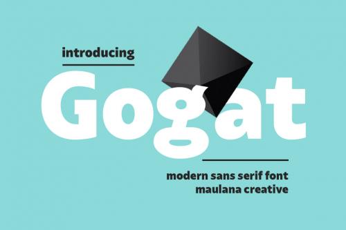 Deeezy - Gogat Modern Sans Serif Font