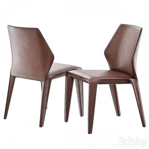 Dining set natuzzi frida chair C014 hex table E015