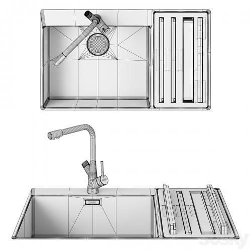 FRANKE SINK AND FAUCET 1