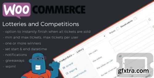 CodeCanyon - WooCommerce Lottery - WordPress Competitions and Lotteries, Lottery for WooCommerce v2.2.1 - 15075983 - Nulled