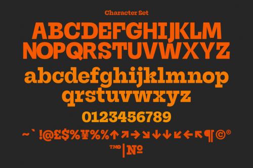 Deeezy - Frikel Semi Slab Display Font