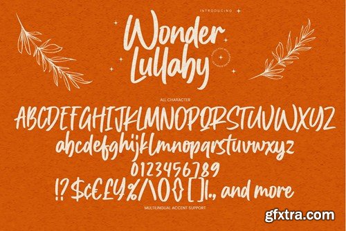 Wonder Lullaby - Playfull Font 8U5ZNS2