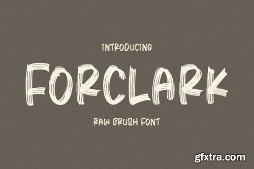 Forclark Brush Font VYQJP7T