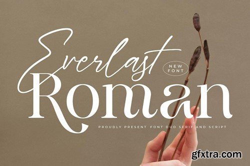 Everlast Roman Font Duo B4ALE4A