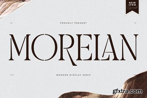 Morelan Modern Display Serif Font 64QG8BY