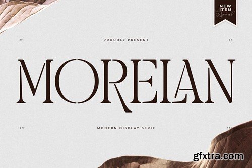 Morelan Modern Display Serif Font 64QG8BY