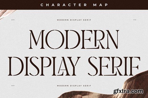 Morelan Modern Display Serif Font 64QG8BY