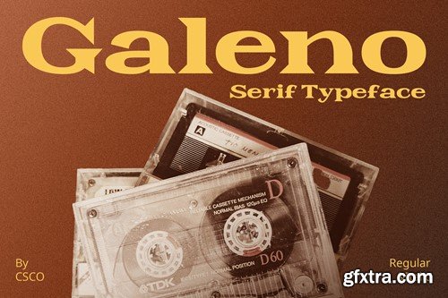 Galeno – Expanded Serif 4WLNB7J