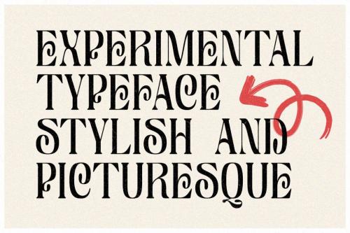 Deeezy - Aromatic Dream - Stylish Display Font