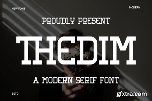 Thedim - Classic Serif Modern Font 88GVMG7