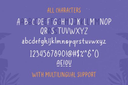 Deeezy - Bulbatail - Handwritten Font