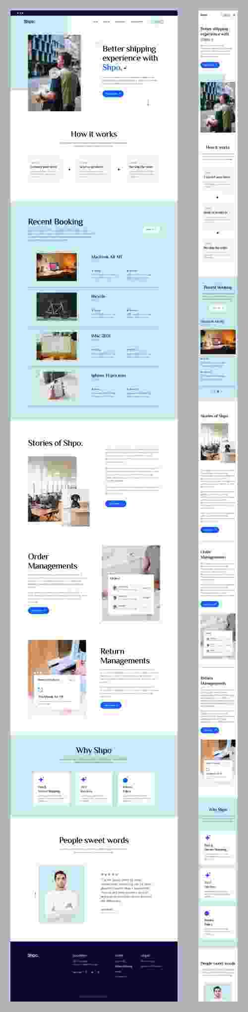 UIHut - Shpo Shipping Website Template - 19372