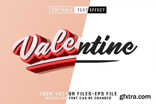 Valentine Editable Text Effect AJXCGT9