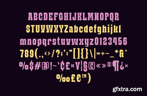 Palkon - Classic Slab Font VVJYFYT