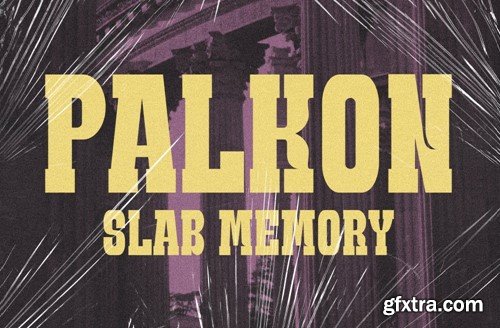 Palkon - Classic Slab Font VVJYFYT