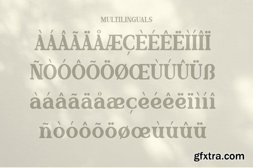 Melofina - Serif Display Typeface QSES2TV